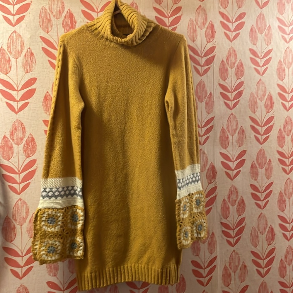 LULUS ADORABLE EXTRA SMALL/SMALL SWEATER DRESS - Picture 2 of 10